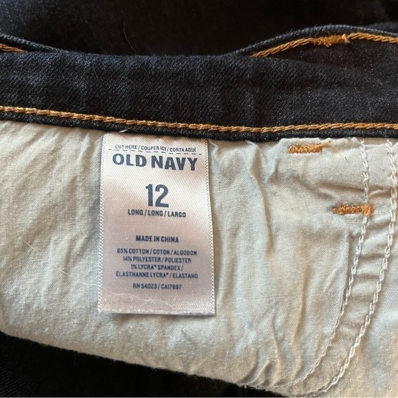 THE Flirt Old Navy Jeans Size 12 Long - Picture 5 of 9
